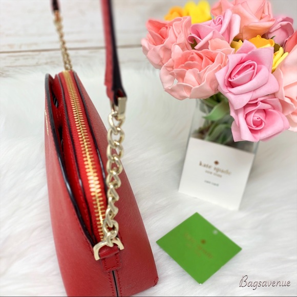 Kate spade Hilli red crossbody shoulder bag - Picture 4 of 8